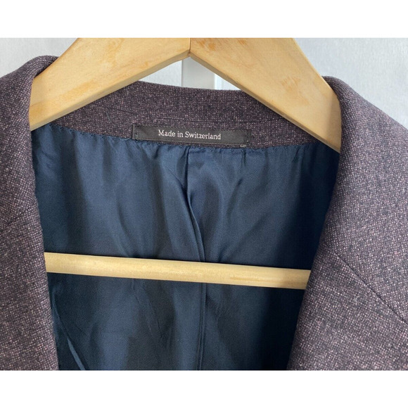 CURRENT Ermenegildo Zegna Mil. Easy 14MILMIL14 Jacket Wool Silk Cashmere US 40C - Picture 12 of 12